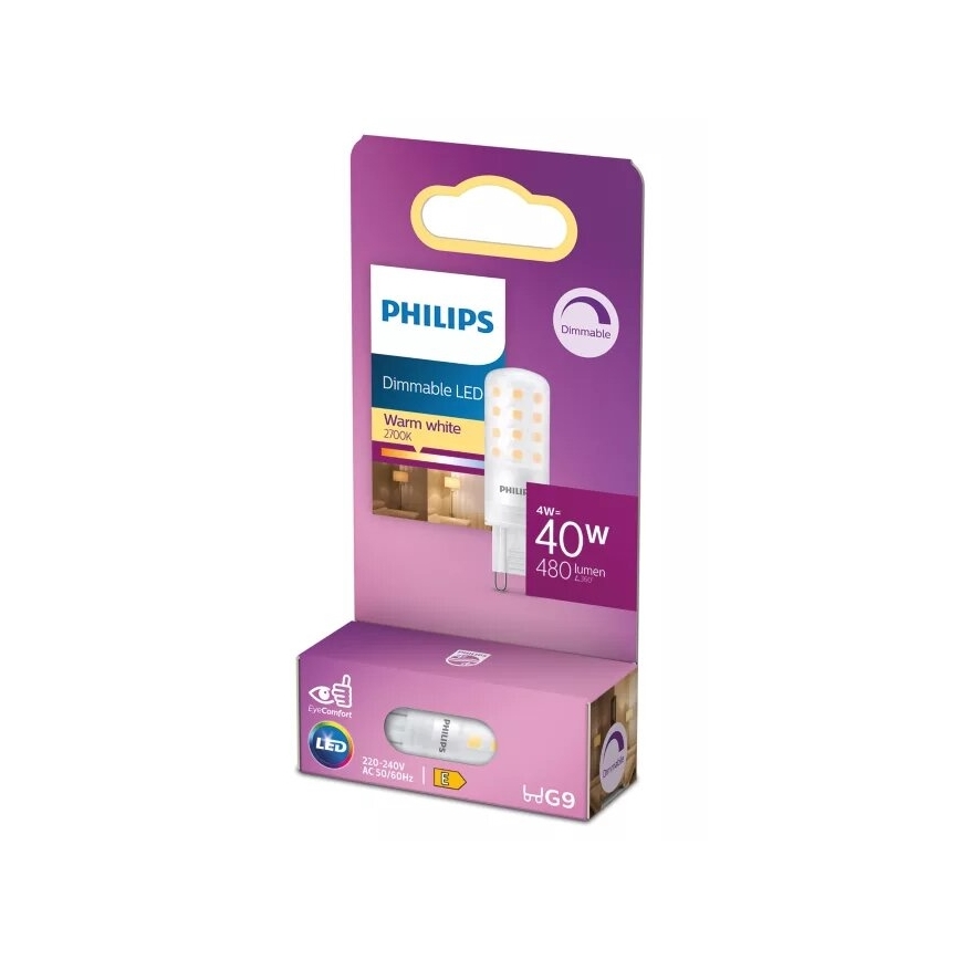 LED-polttimo Philips G9/4W/230V 2700K