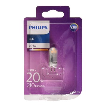 LED Polttimo Philips GY6,35/1,7W/12V 3000K