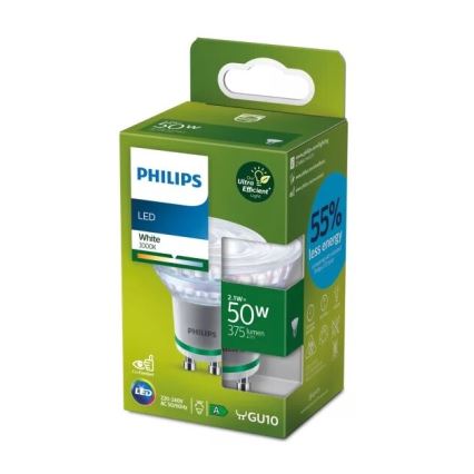 LED-polttimo Philips PAR16 GU10/2,1W/230V 3000K