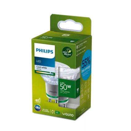 LED-polttimo Philips PAR16 GU10/2,1W/230V 4000K