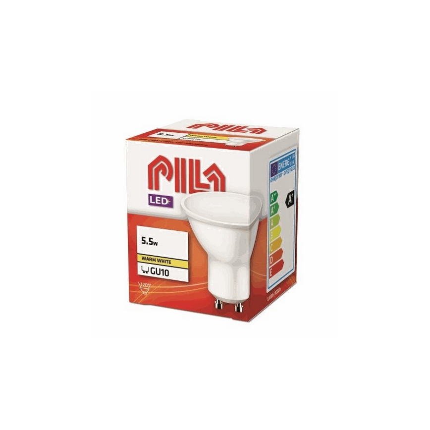 LED-polttimo Philips Pila GU10/5,5W/230V 2700K