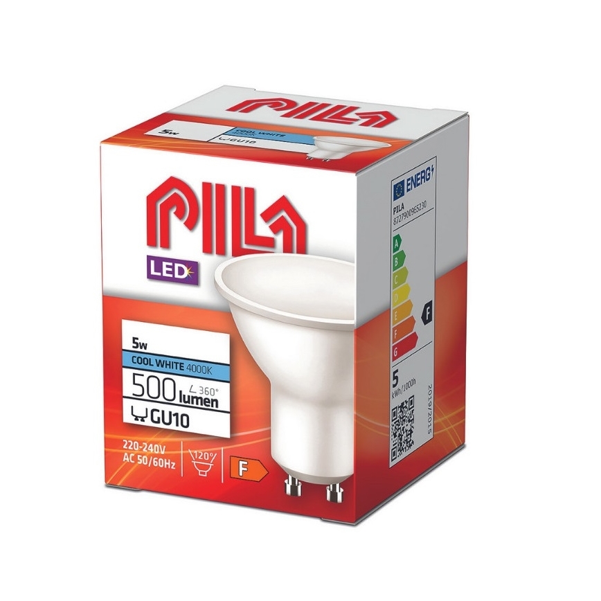 LED-polttimo Philips Pila GU10/5W/230V 4000K