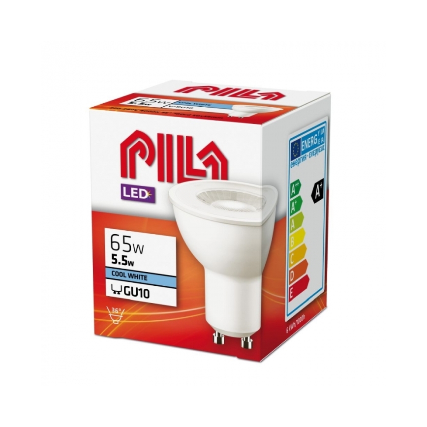 LED-polttimo Philips Pila PAR16 GU10/5,5W/230V 4000K