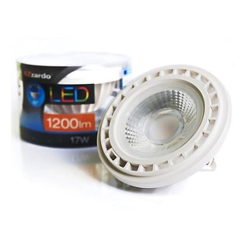 LED-polttimo QR111 G53/17W/12V 3000K - Azzardo