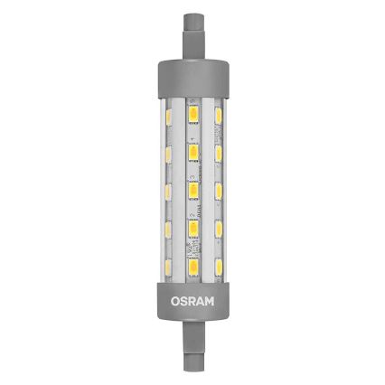 LED-polttimo R7s/6,5W/230V 2700K pituus 118mm - Osram