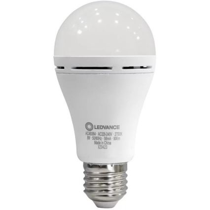 LED-polttimo RECHARGEABLE A60 E27/8W/230V 2700K - Ledvance