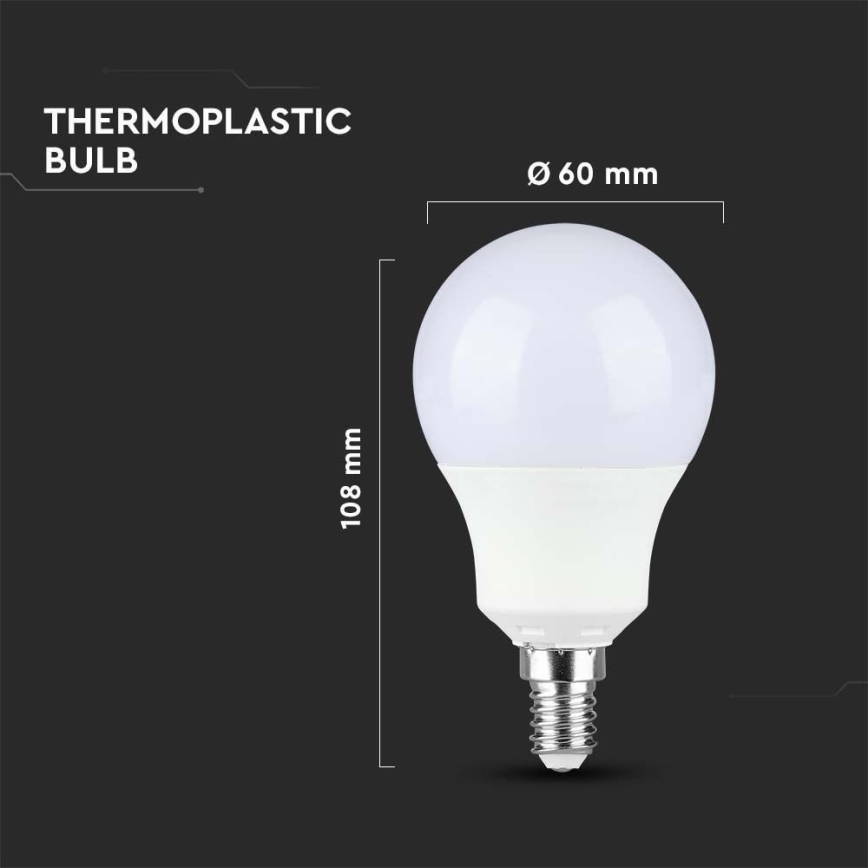 LED-polttimo SAMSUNG CHIP A60 E14/8,5W/230V 4000K