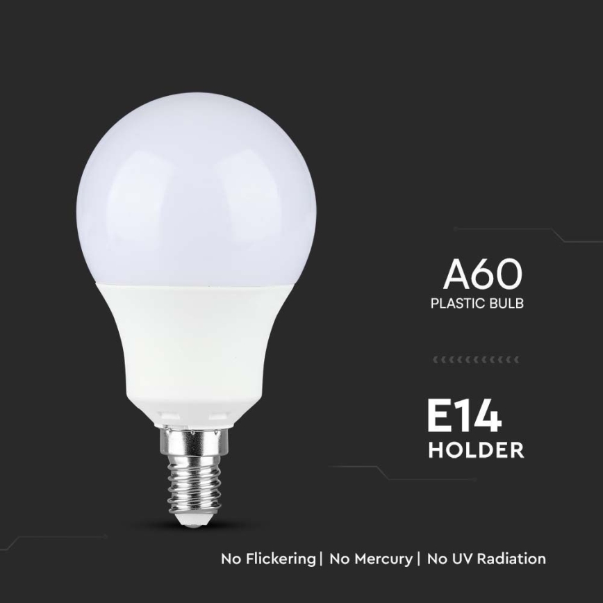 LED-polttimo SAMSUNG CHIP A60 E14/8,5W/230V 6500K