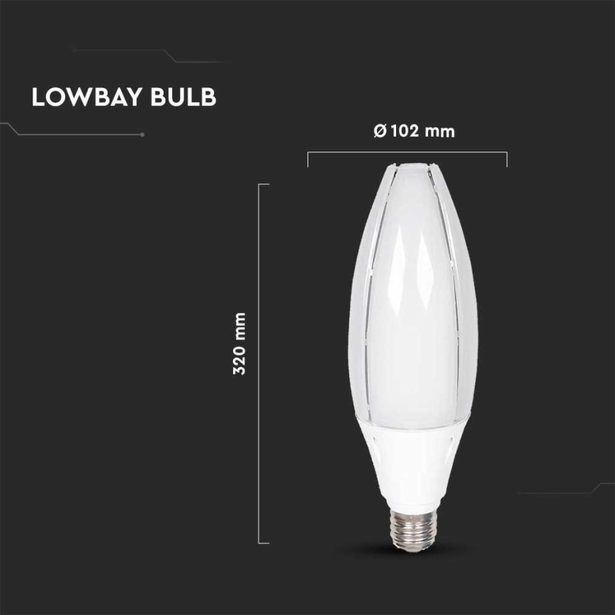 LED-polttimo SAMSUNG CHIP E40/60W/230V 6500K
