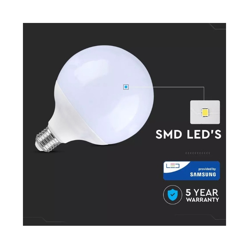 LED-polttimo SAMSUNG CHIP G120 E27/18W/230V 6400K