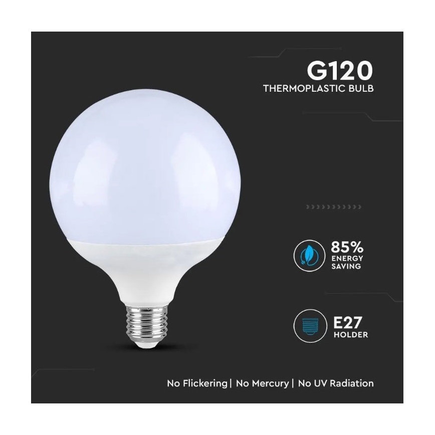 LED-polttimo SAMSUNG CHIP G120 E27/18W/230V 6400K