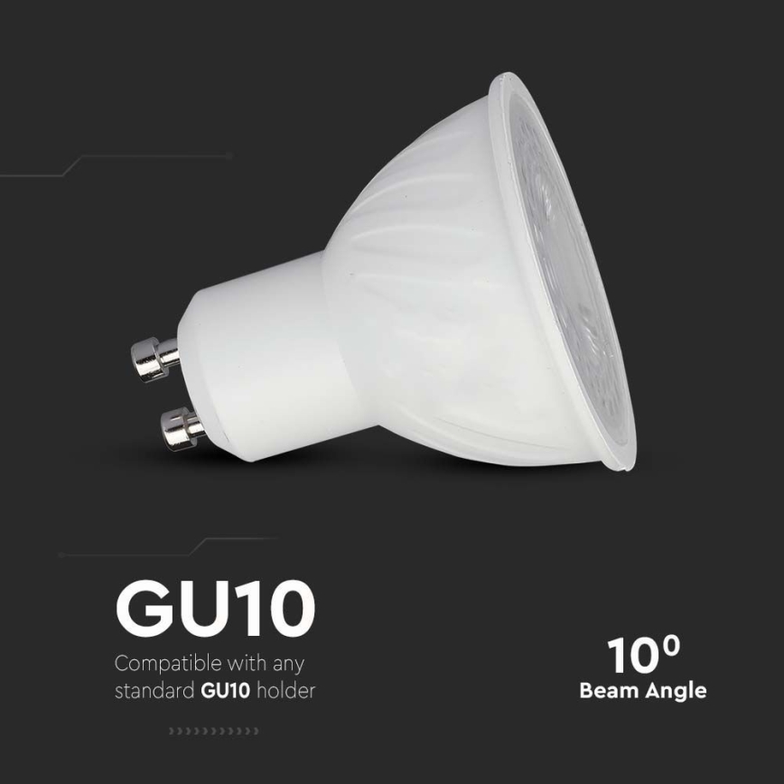 LED-polttimo SAMSUNG CHIP GU10/6W/230V 3000K