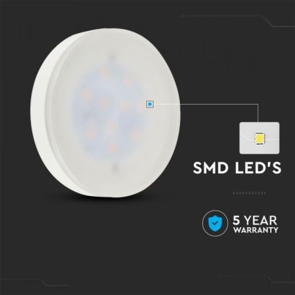 LED-polttimo SAMSUNG CHIP GX53/6,4W/230V 3000K