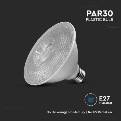 LED-polttimo SAMSUNG CHIP PAR30 E27/11W/230V 6500K