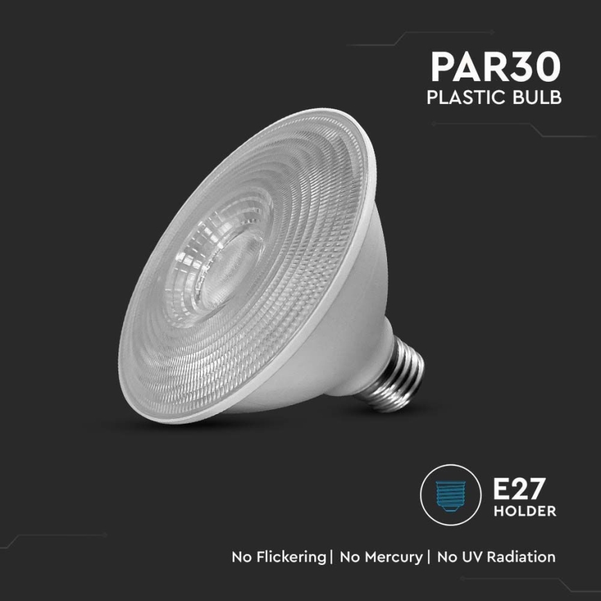 LED-polttimo SAMSUNG CHIP PAR30 E27/11W/230V 6500K