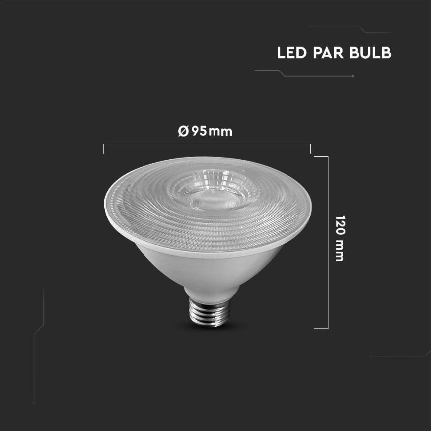 LED-polttimo SAMSUNG CHIP PAR30 E27/11W/230V 6500K
