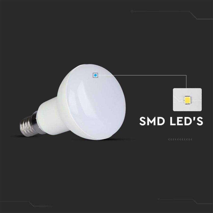 LED-polttimo SAMSUNG CHIP R50 E14/4,8W/230V 3000K