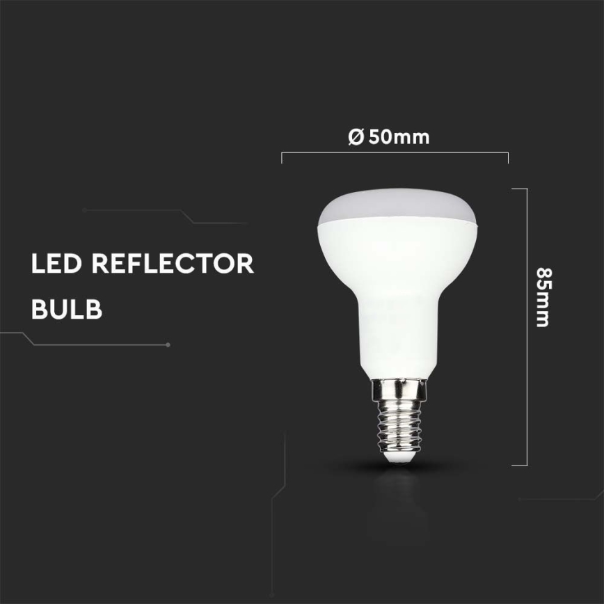LED-polttimo SAMSUNG CHIP R50 E14/4,8W/230V 3000K
