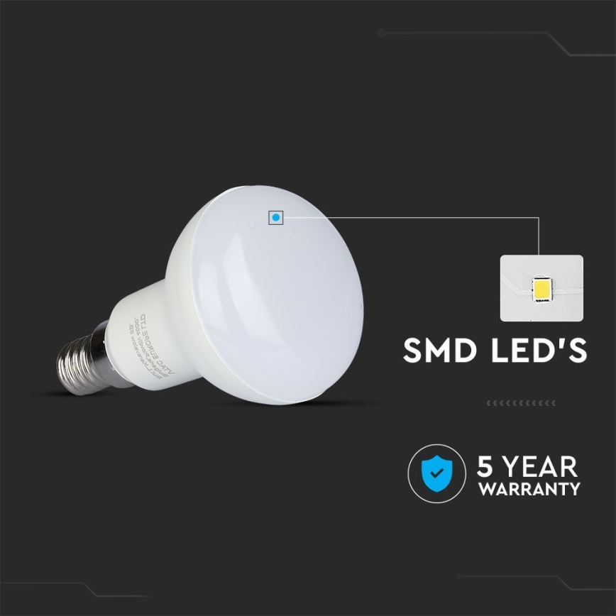 LED-polttimo SAMSUNG CHIP R50 E14/4,8W/230V 6500K