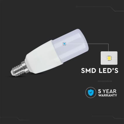 LED polttimo SAMSUNG CHIP T37 E14/7,5W/230V 6400K