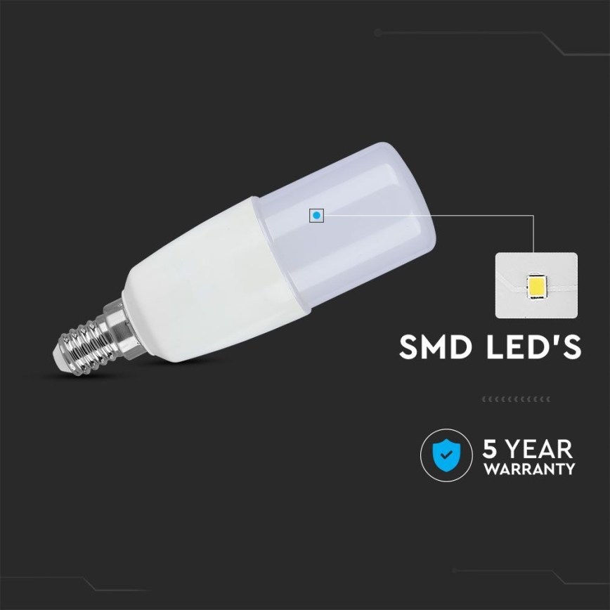 LED polttimo SAMSUNG CHIP T37 E14/7,5W/230V 6400K