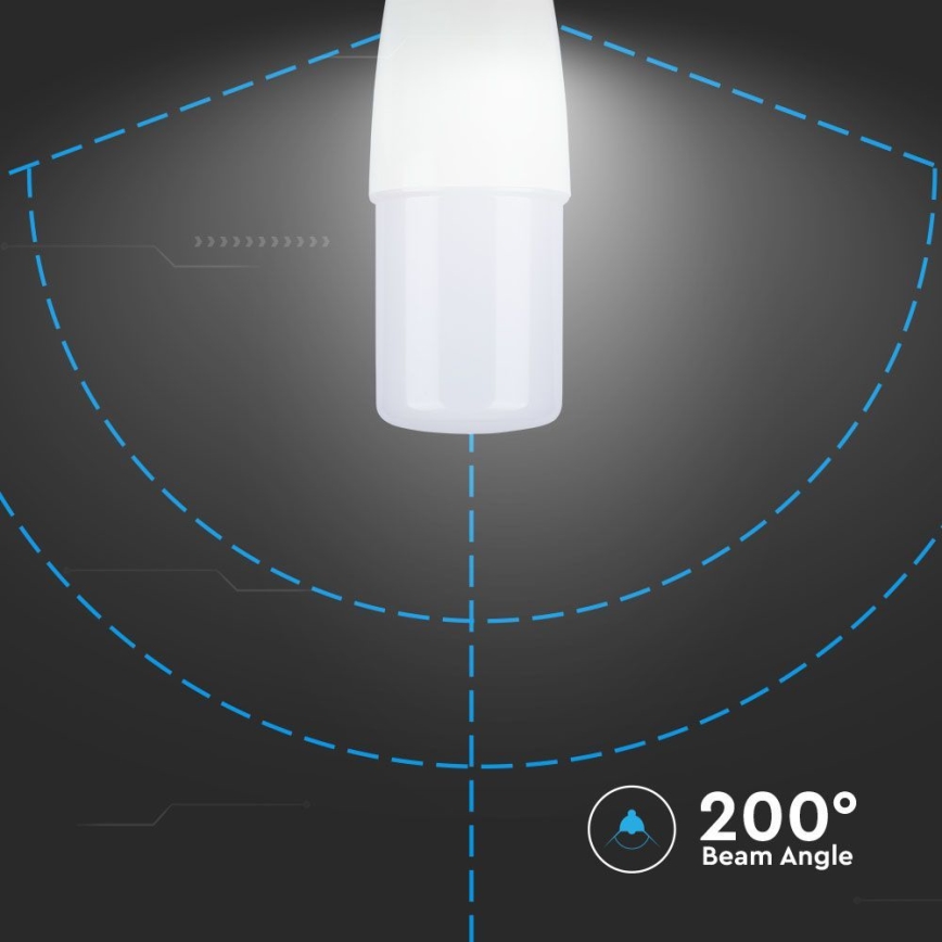 LED polttimo SAMSUNG CHIP T37 E14/7,5W/230V 6400K