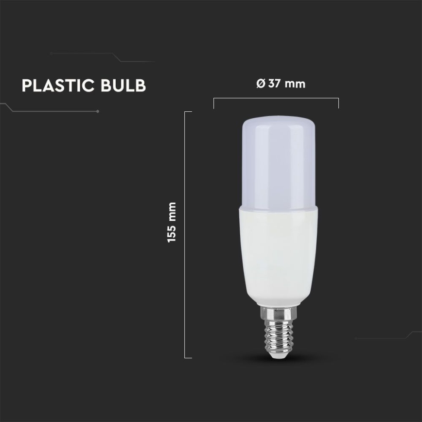 LED polttimo SAMSUNG CHIP T37 E14/7,5W/230V 6400K