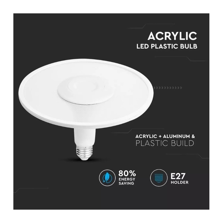 LED-polttimo SAMSUNG CHIP UFO E27/11W/230V 120° 3000K