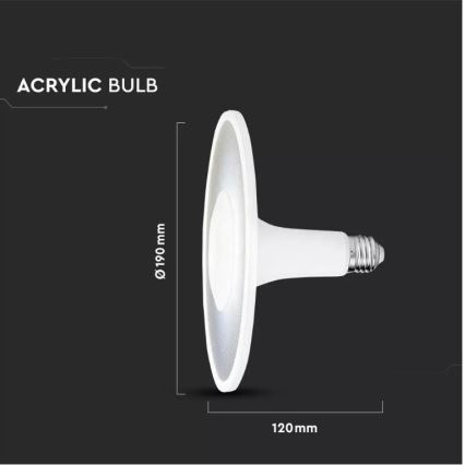 LED-polttimo SAMSUNG CHIP UFO E27/11W/230V 120° 3000K