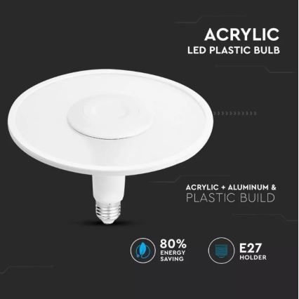 LED-polttimo SAMSUNG CHIP UFO E27/18W/230V 120° 6400K