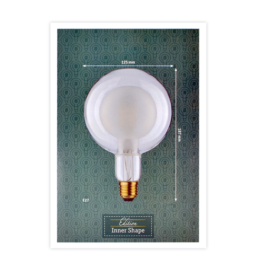 LED-polttimo SHAPE G125 E27/4W/230V 2700K - Paulmann 28764