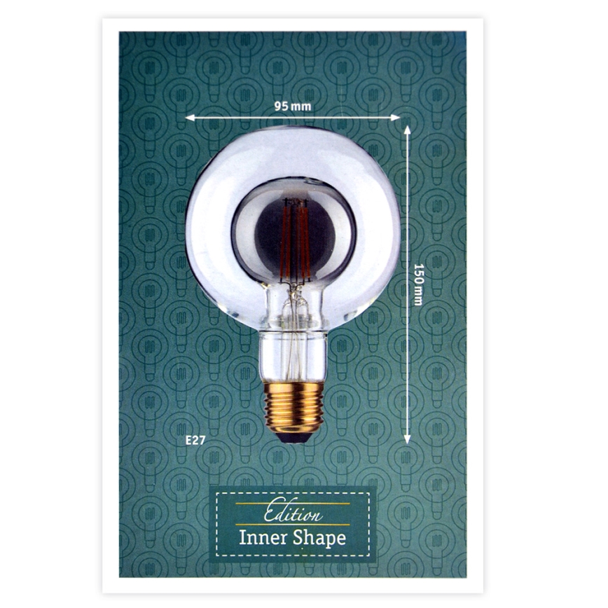LED-polttimo SHAPE G95 E27/4W/230V 2700K - Paulmann 28766