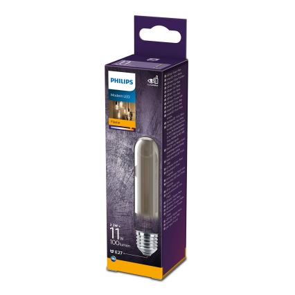 LED-polttimo SMOKY VINTAGE Philips T32 E27/2,3W/230V 1800K