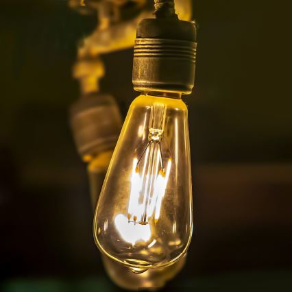 LED Polttimo ST64 E27/4W/230V 2200K - Aigostar