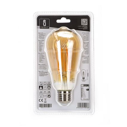 LED Polttimo ST64 E27/8W/230V 2200K - Aigostar