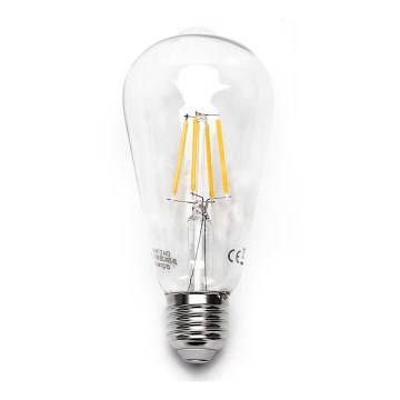 LED-polttimo ST64 E27/8W/230V 2700K - Aigostar