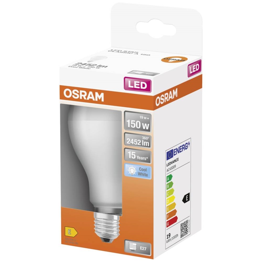 LED-polttimo STAR E27/19W/230V 4000K - Osram