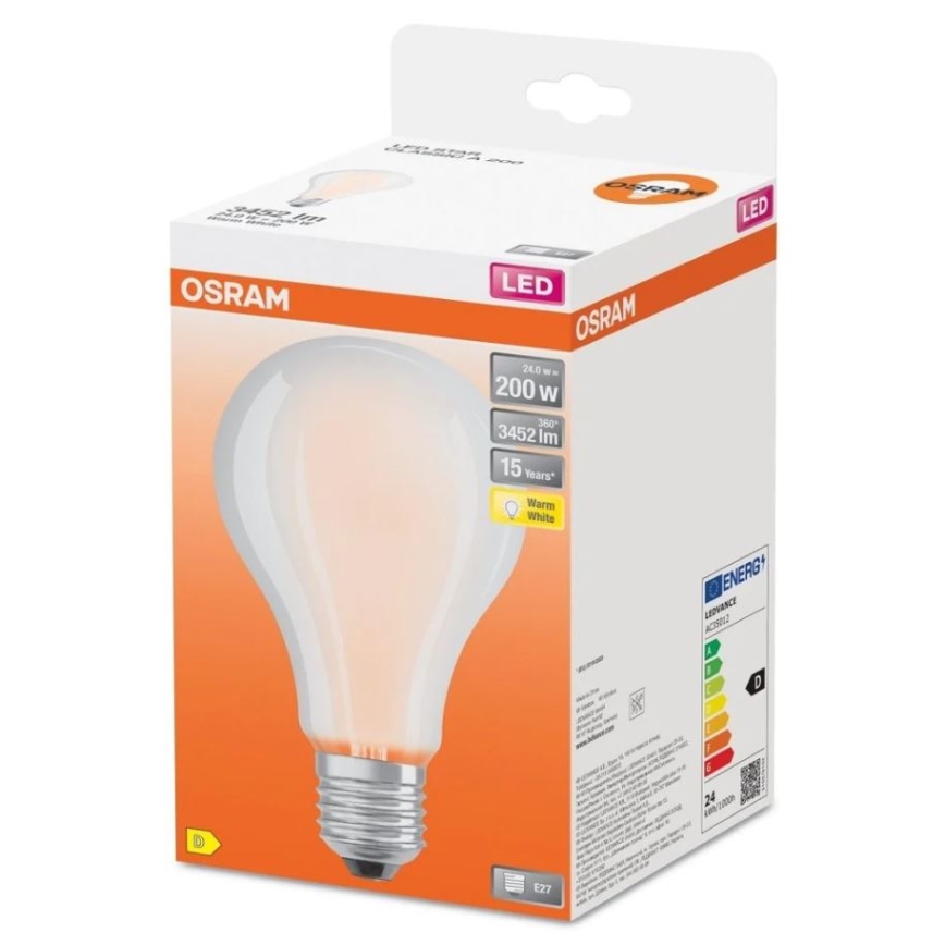 LED-polttimo STAR E27/24W/230V 2700K - Osram