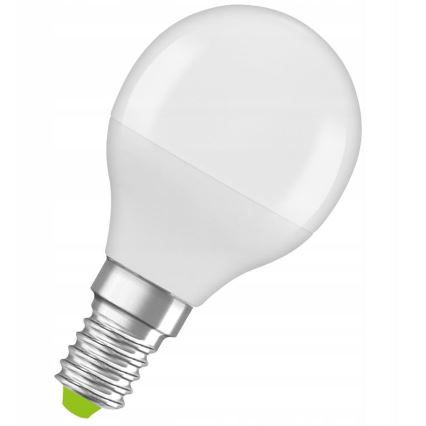 LED Polttimo valmistettu kierrätysmuovista P45 E14/4,9W/230V 2700K - Ledvance