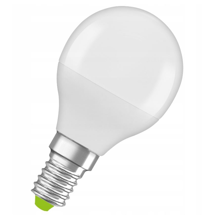 LED Polttimo valmistettu kierrätysmuovista P45 E14/4,9W/230V 2700K - Ledvance
