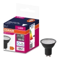 LED-polttimo VALUE PAR16 GU10/4,5W/230V 4000K 36° musta - Ledvance