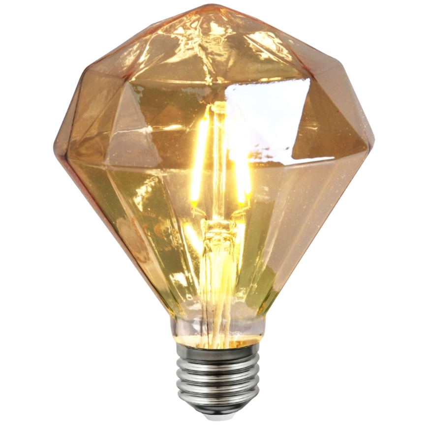 LED-polttimo VINTAGE AMBER E27/4W/230V 2700K