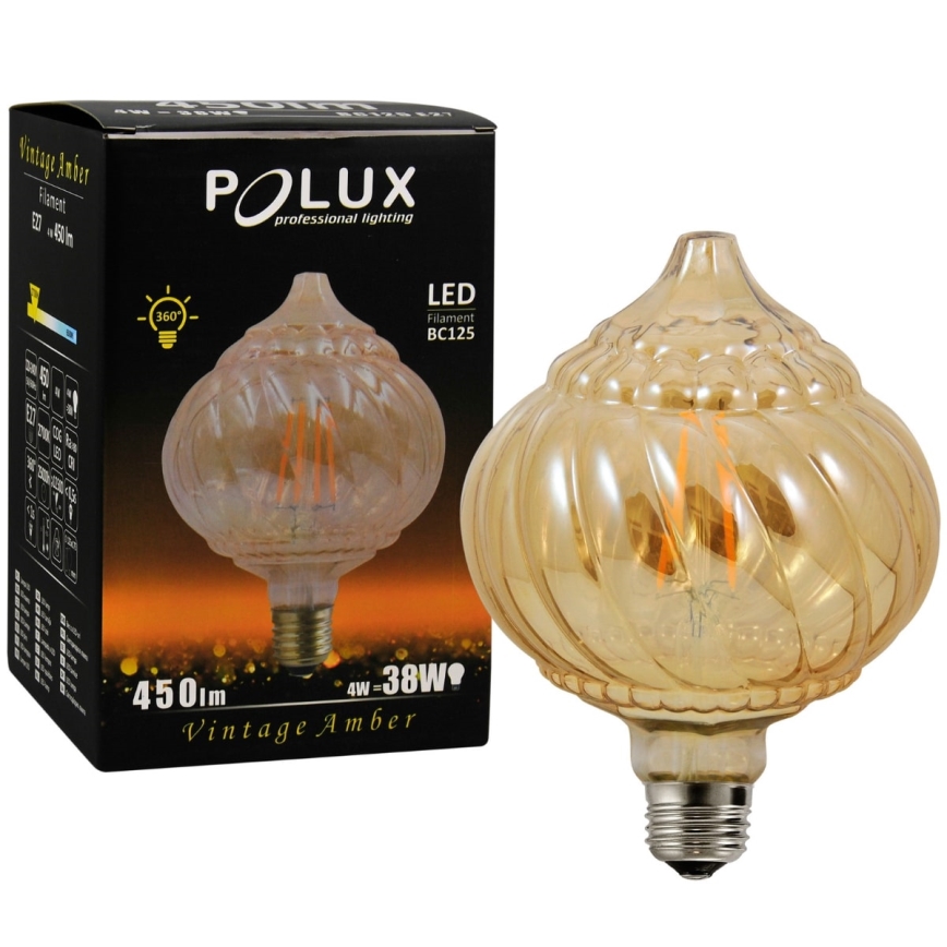 LED polttimo VINTAGE E27/4W/230V 2700K