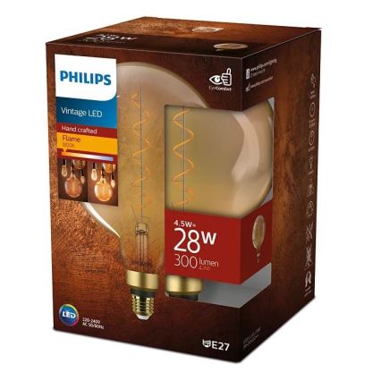 LED-polttimo VINTAGE Philips E27/4,5W/230V 1800K