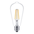 LED-polttimo VINTAGE Philips ST64 E27/7W/230V 2700K