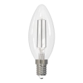 LED-polttimo WHITE FILAMENT C35 E14/4,5W/230V 3000K