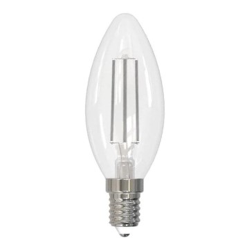 LED-polttimo WHITE FILAMENT C35 E14/4,5W/230V 3000K