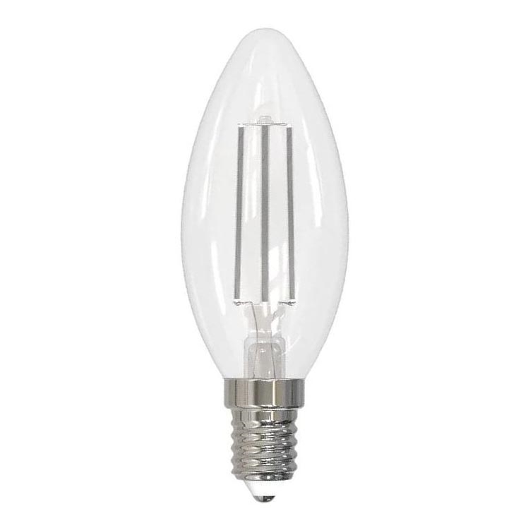 LED-polttimo WHITE FILAMENT C35 E14/4,5W/230V 3000K