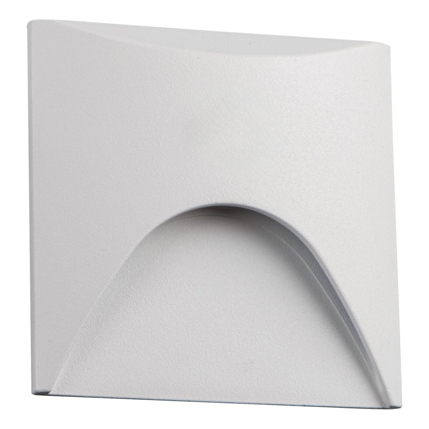 LED-porrasvalaisin EXIN LED/2,5W/230V 3000K IP65 valkoinen neliömäinen