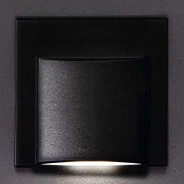 LED-porrasvalaistus ERINUS LED/0,8W/12V 3000K musta